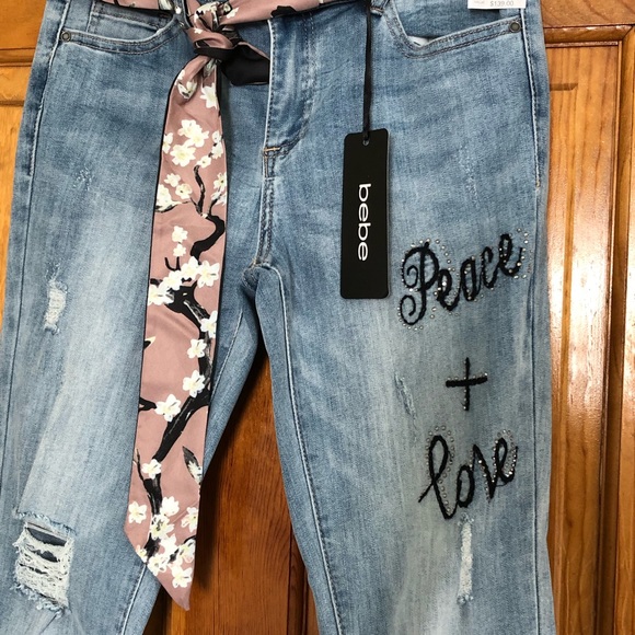 peace love jeans